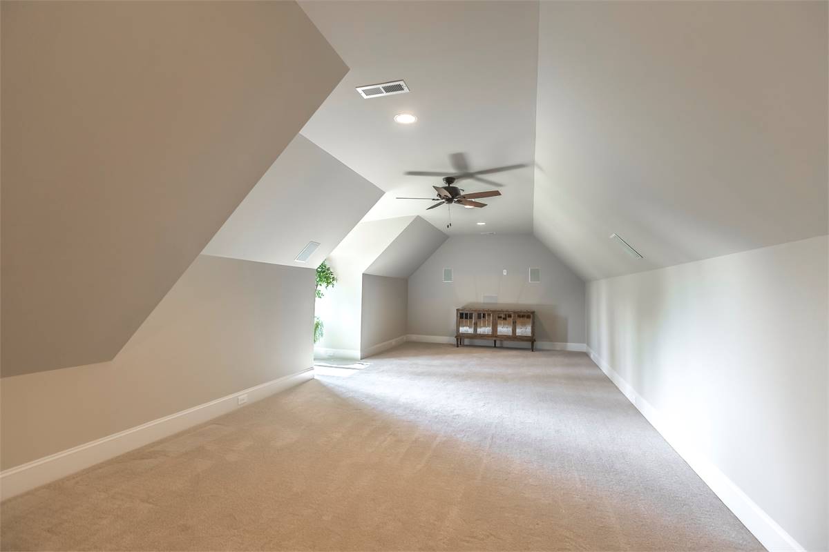 A Large Bonus Area Perfect for a Home Theater or Playroom