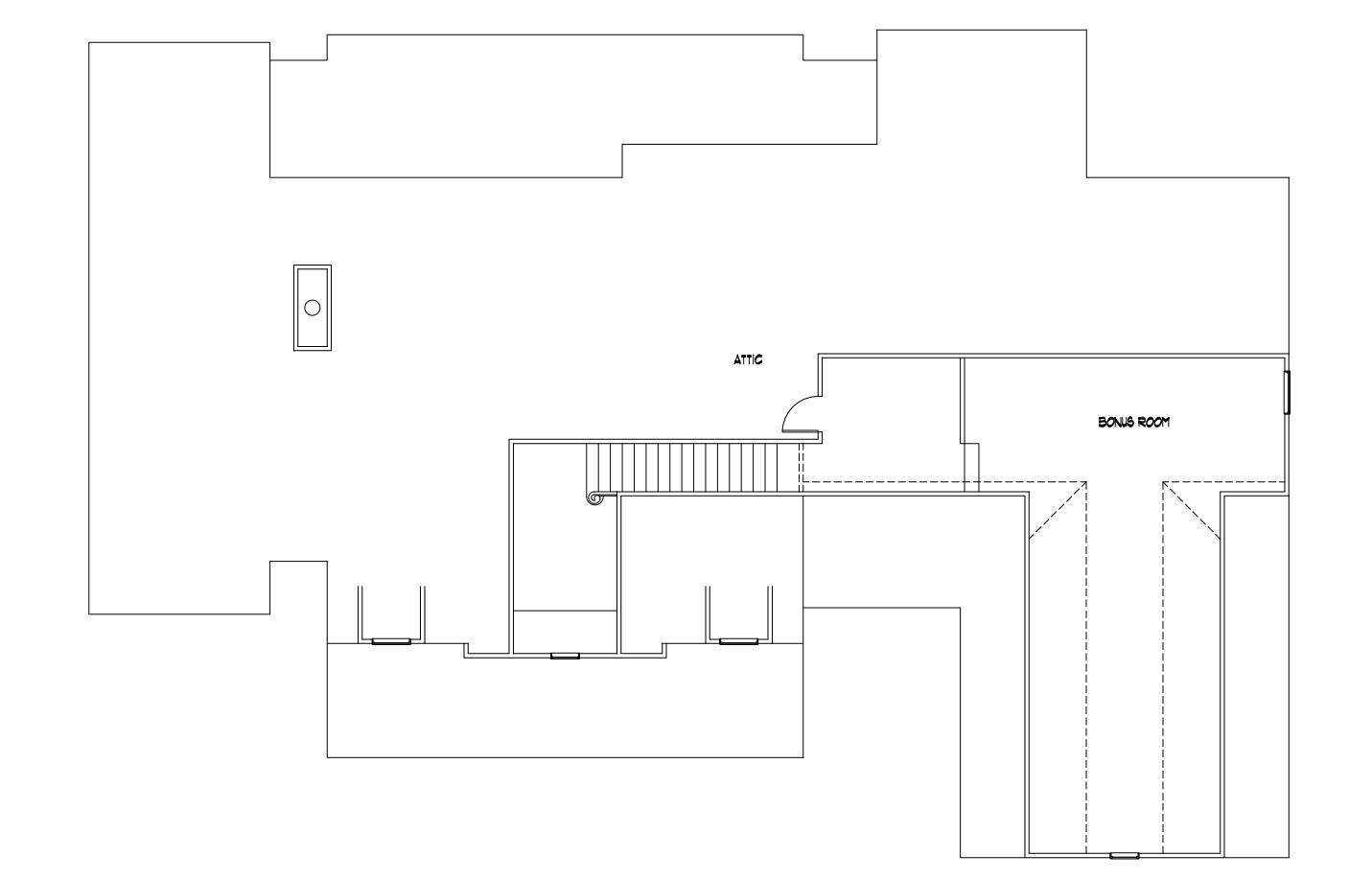 2nd Floor 3-Car Option