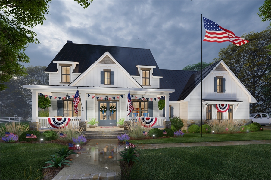 Celebrating Independence Day! image of The Jefferson House Plan