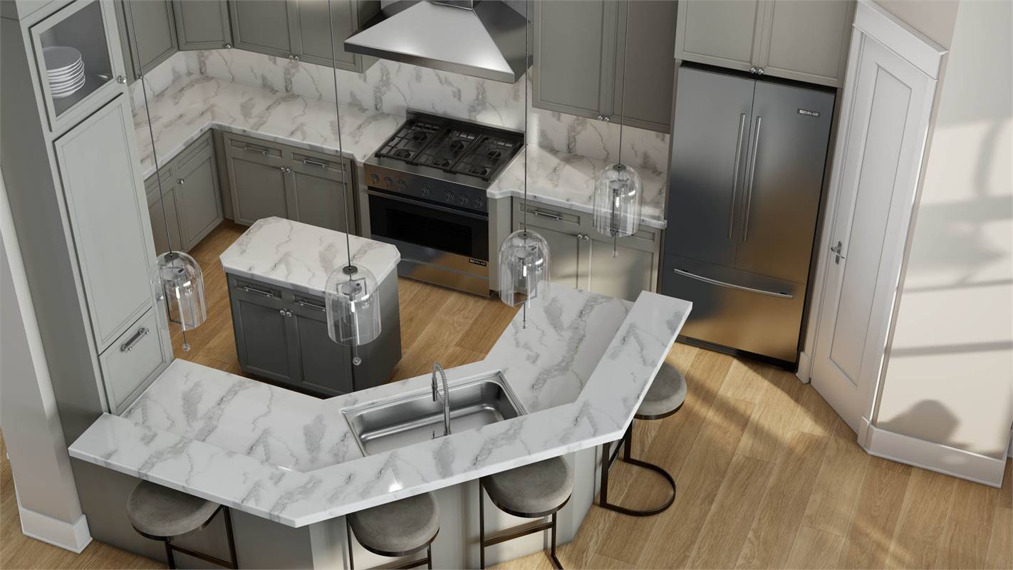 Kitchen image of Vita di Lusso House Plan