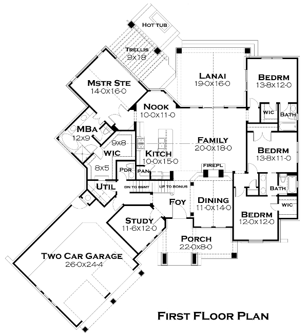 First Floor Plan