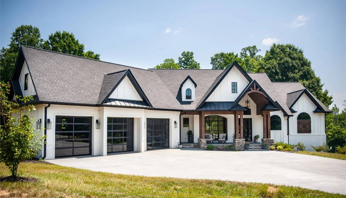 Gorgeous Front with Triple Garage and Covered Front Porch
