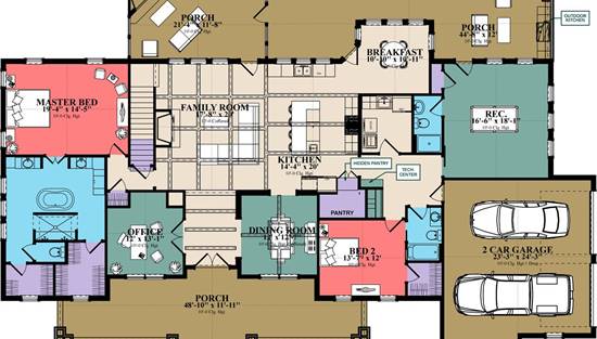 1st Floor Plan