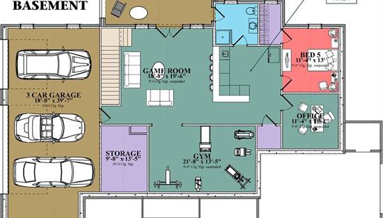 Basement Floor Plan