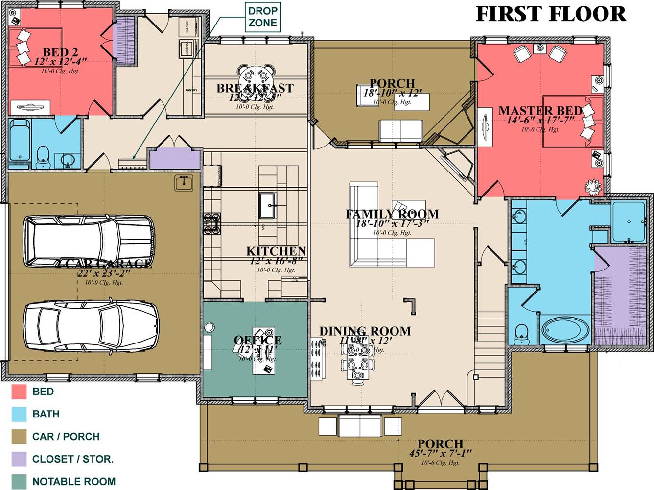 1st Floor Plan