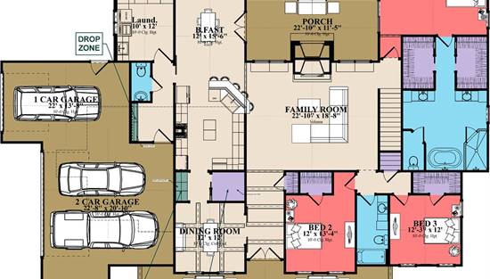 1st Floor Plan