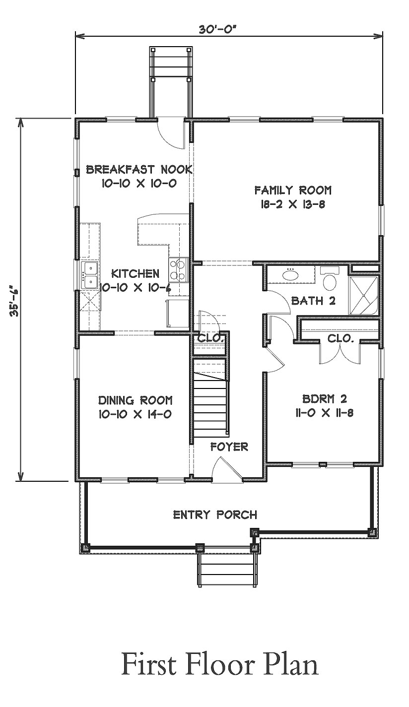Cottage House Plan with 4 Bedrooms and 3.5 Baths Plan 9302