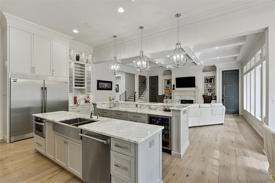 Beautiful Kitchen Featuring High-End Appliances
