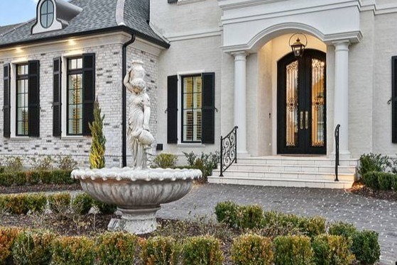 Customer Photo Front Entry Featuring Classical Columns