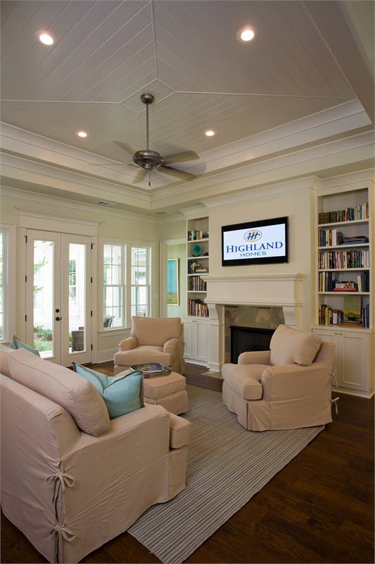 Living Room image of Lake Drive House Plan