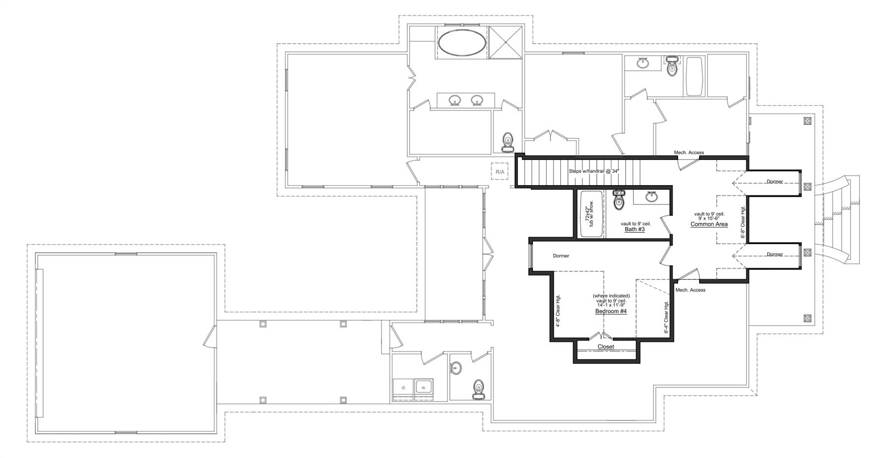 2nd Floor image of Lake Drive House Plan
