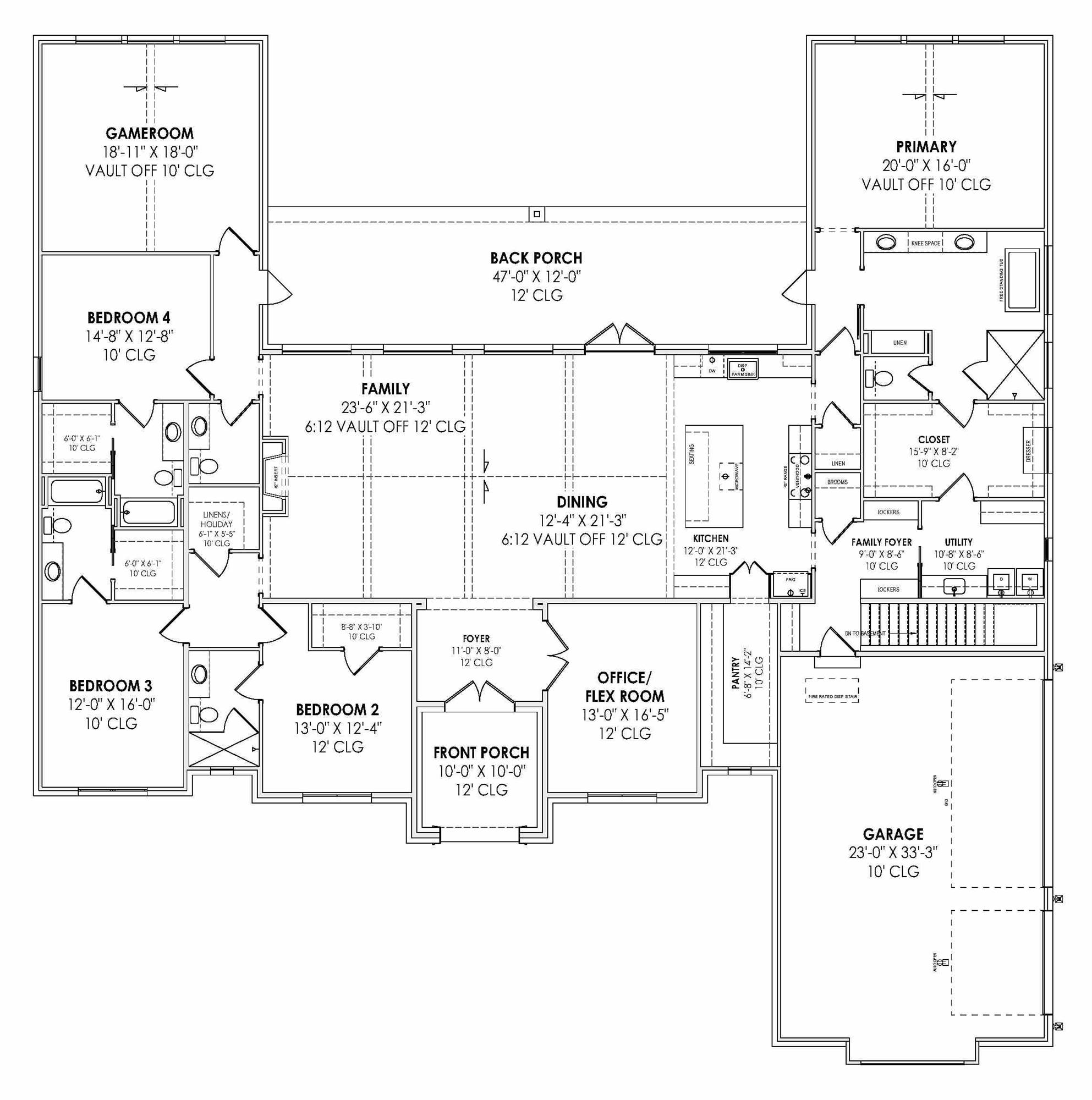 Basement Stair Location