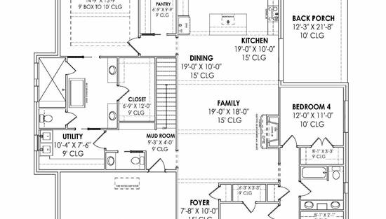 Basement Stairway Location