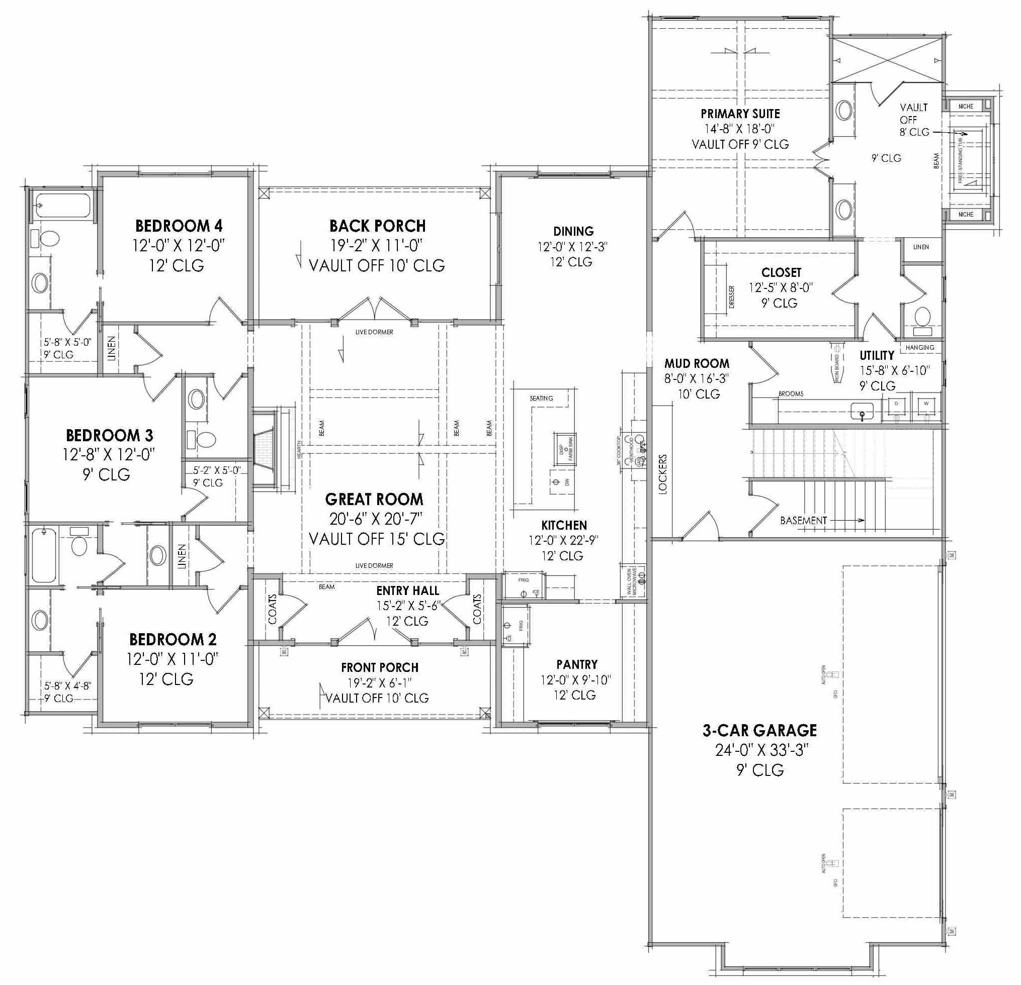 Basement Stair Location