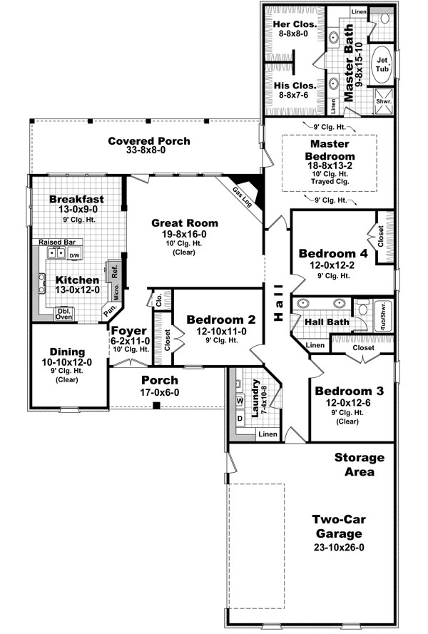 1st Level Floorplan