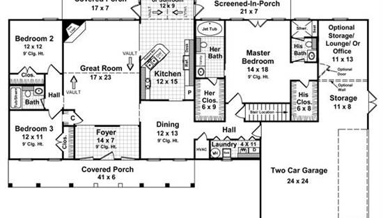 1st Level Floorplan