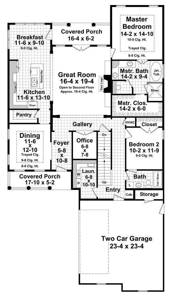 1st Level Floorplan