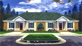 Duplex Floor Plans and Designs by DFD House Plans