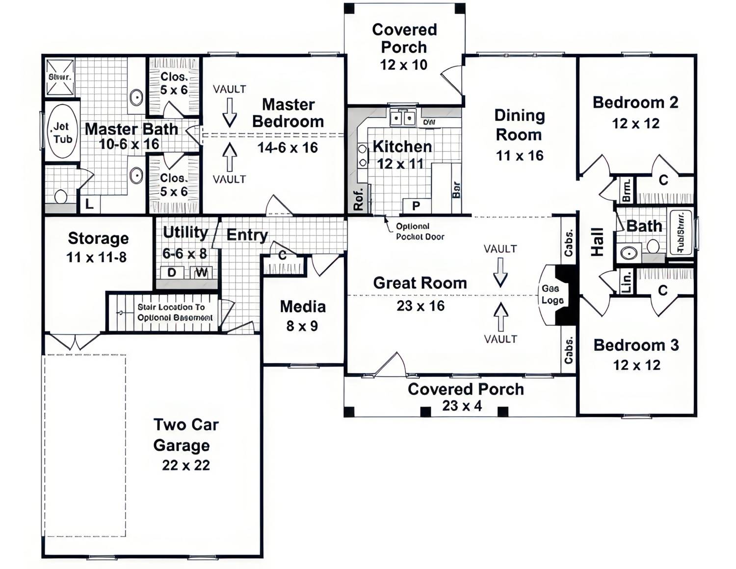 Basement Stair Location