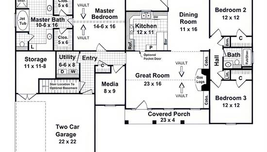 Basement Stair Location