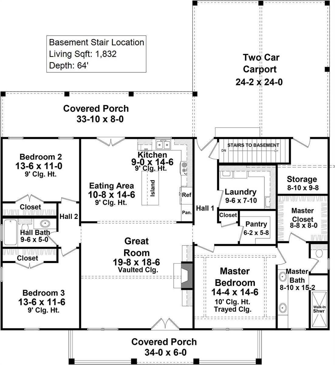 Featured image of post How Big Is 1800 Sq Ft : Also would like to know if the island can be made bigger for a eating bar.