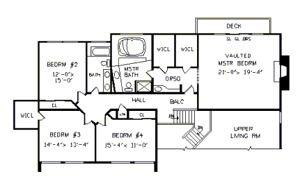 Second Floor Plan