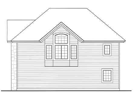 Rear Elevation image of HIGHPOINT House Plan