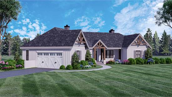 Rambler Floor Plans With Angled Garage