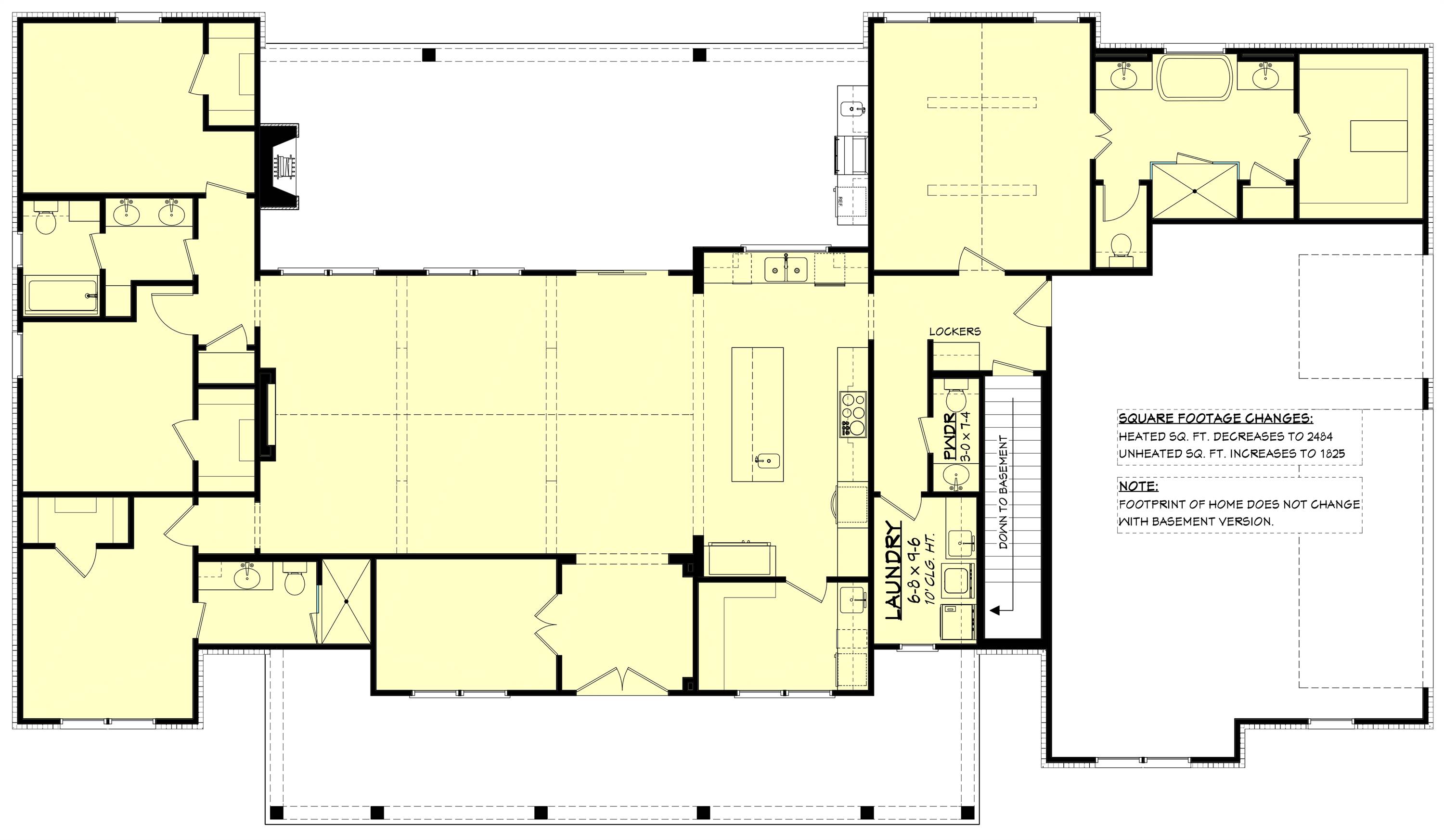 Basement Stair Location