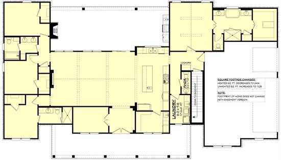 Basement Stair Location