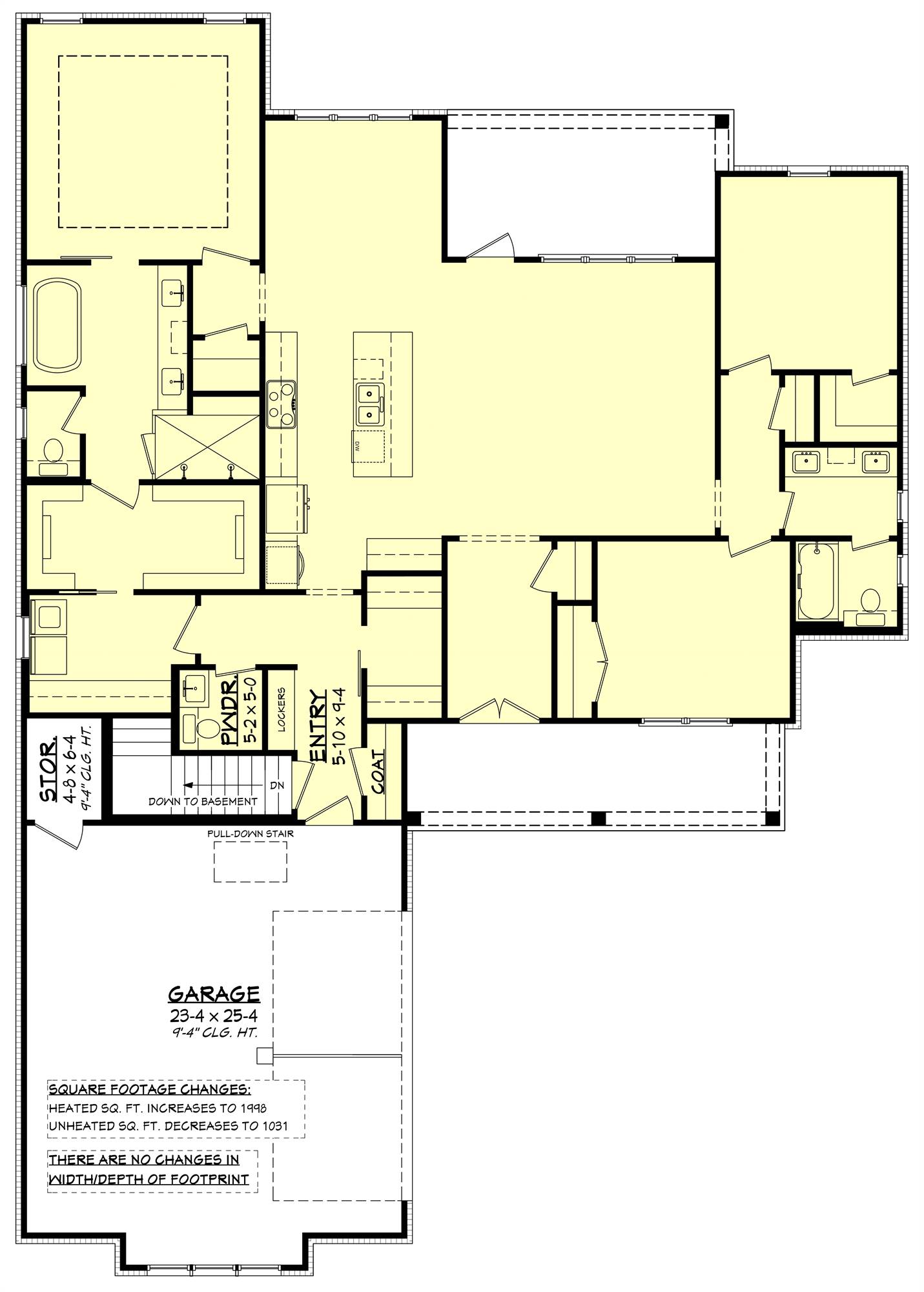 Basement Stair Location