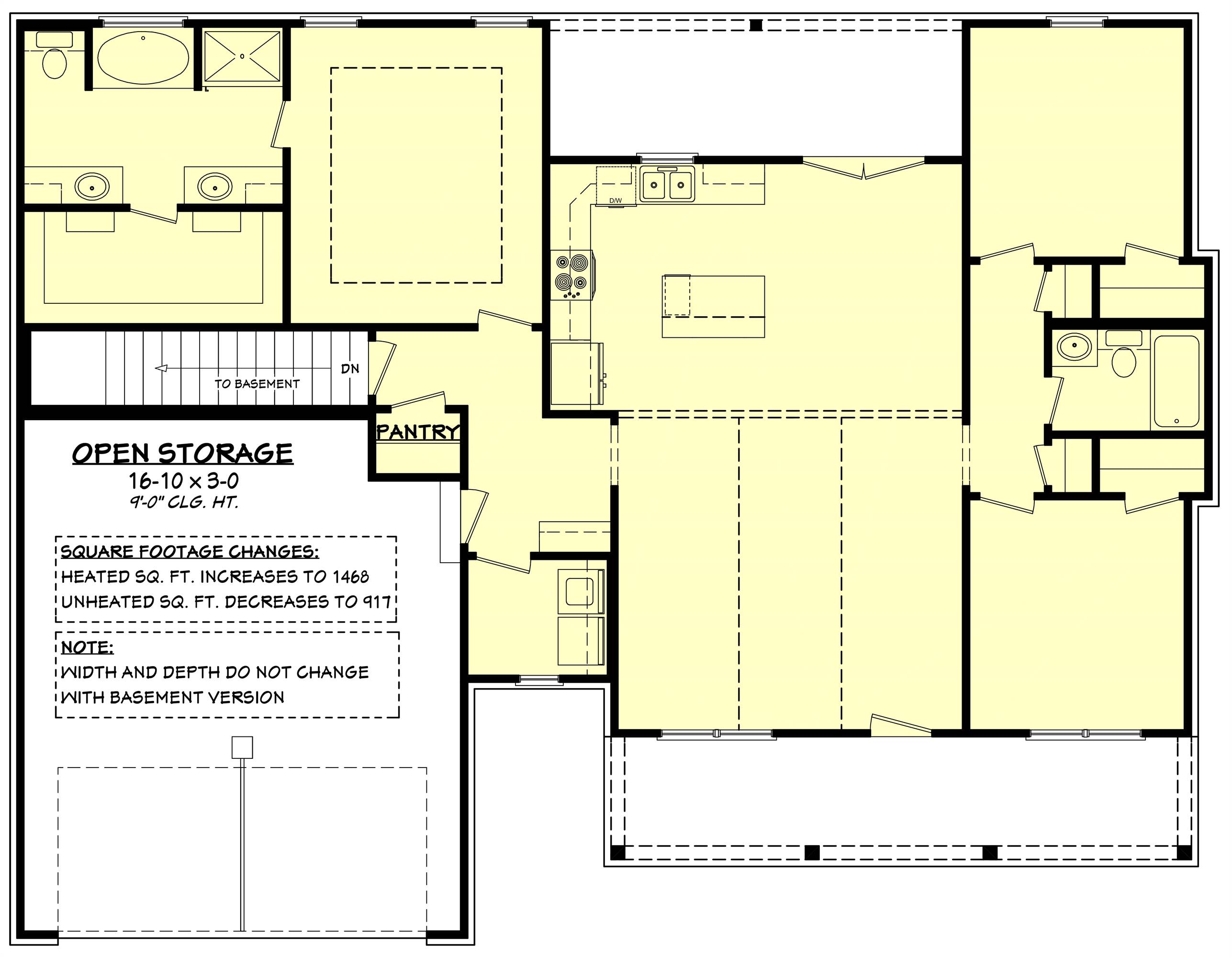 Basement Stair Location