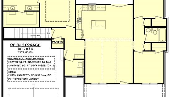 Basement Stair Location