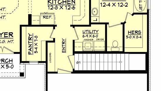 Basement Stair Location