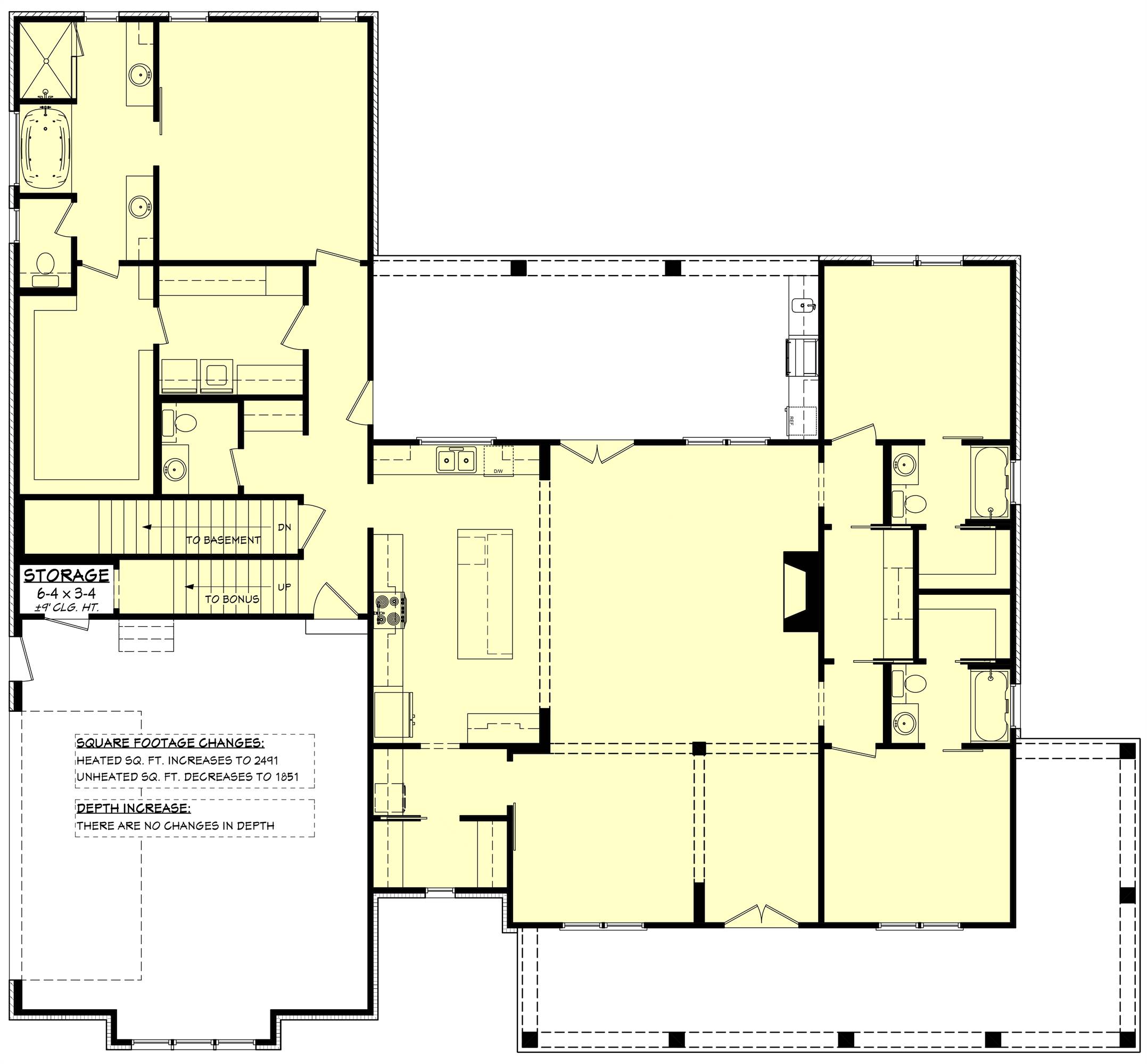 Basement Stair Location