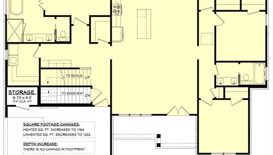 Basement Stair Location