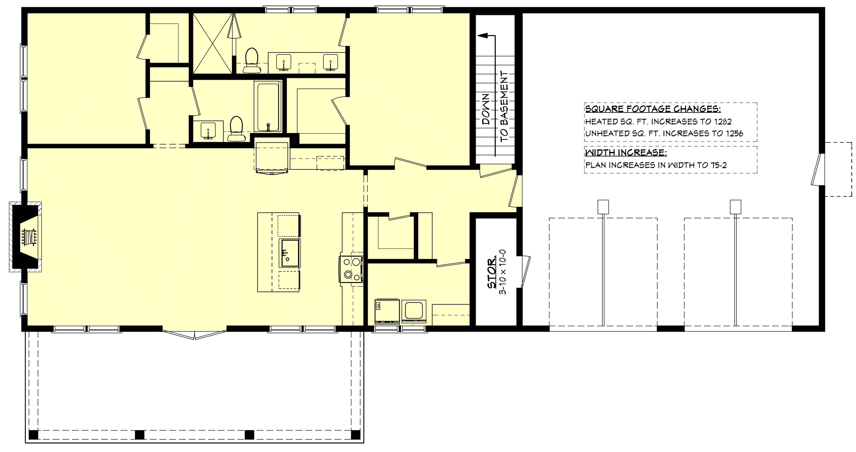 Basement Stair Location
