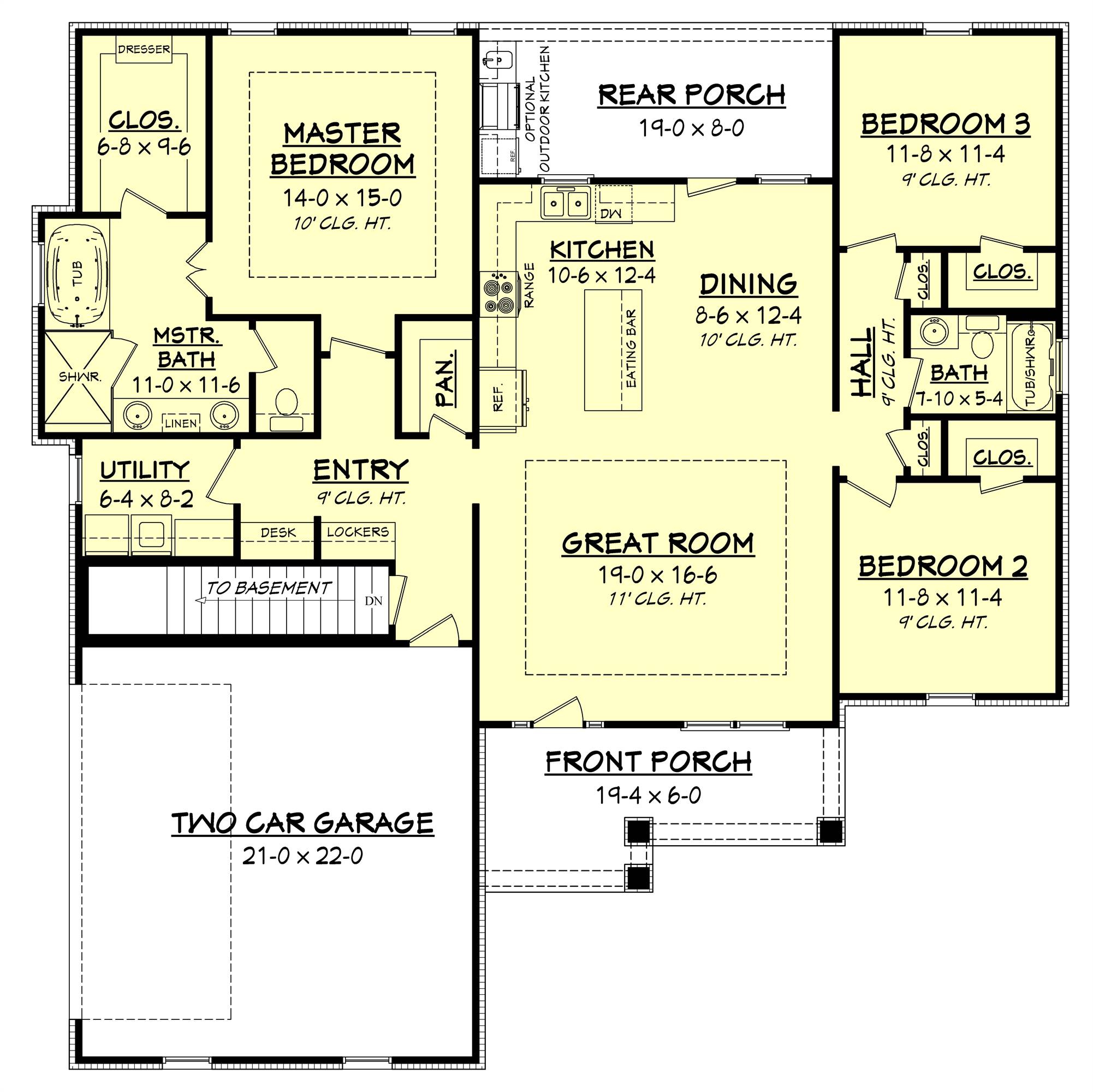 Basement Stair Location