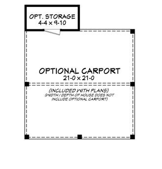 Detached Optional Carport