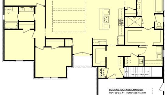 Basement Stair Location