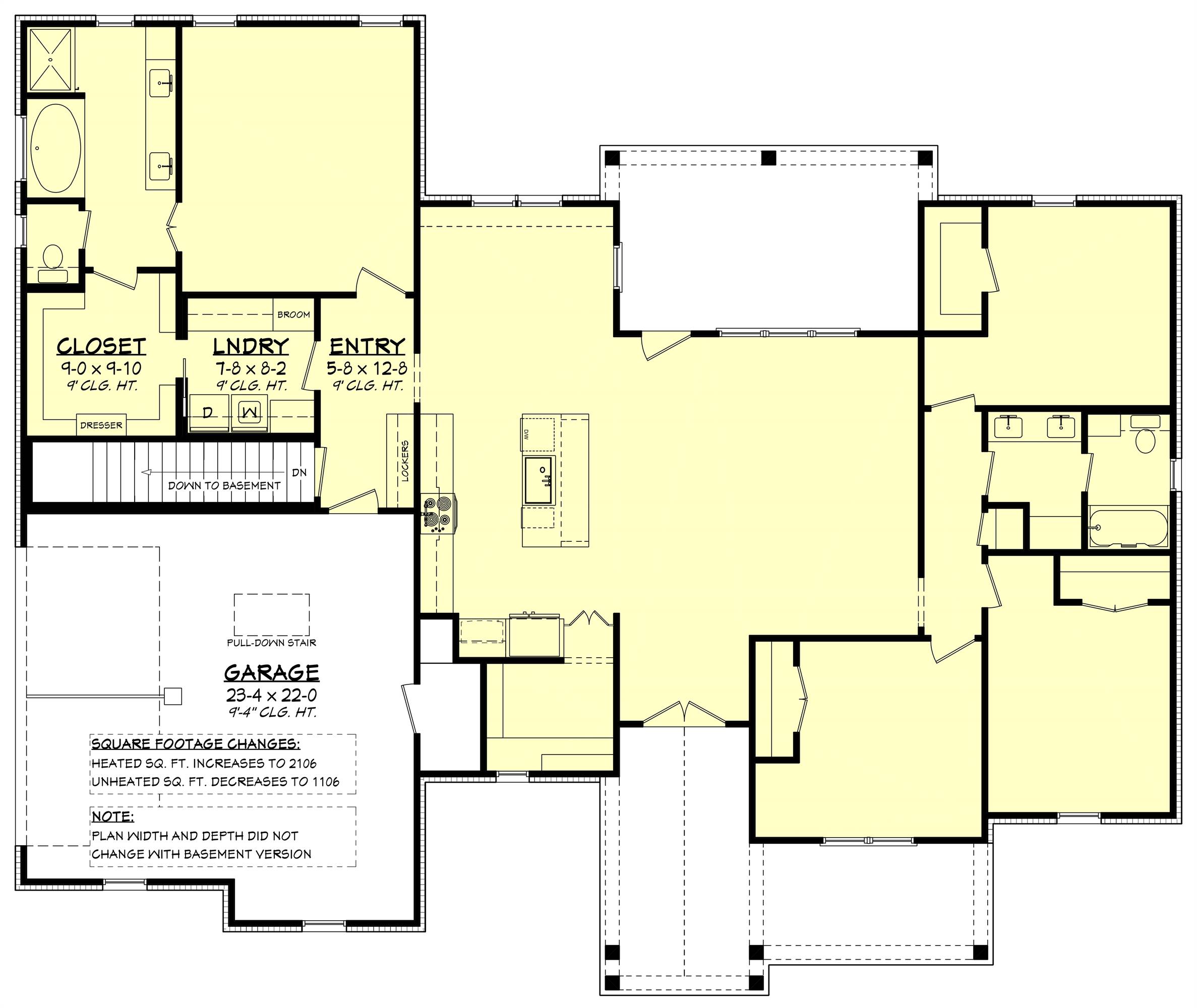 Basement Stair Location