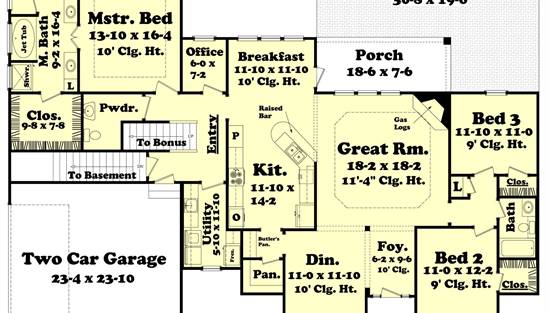 Basement Stairs Location