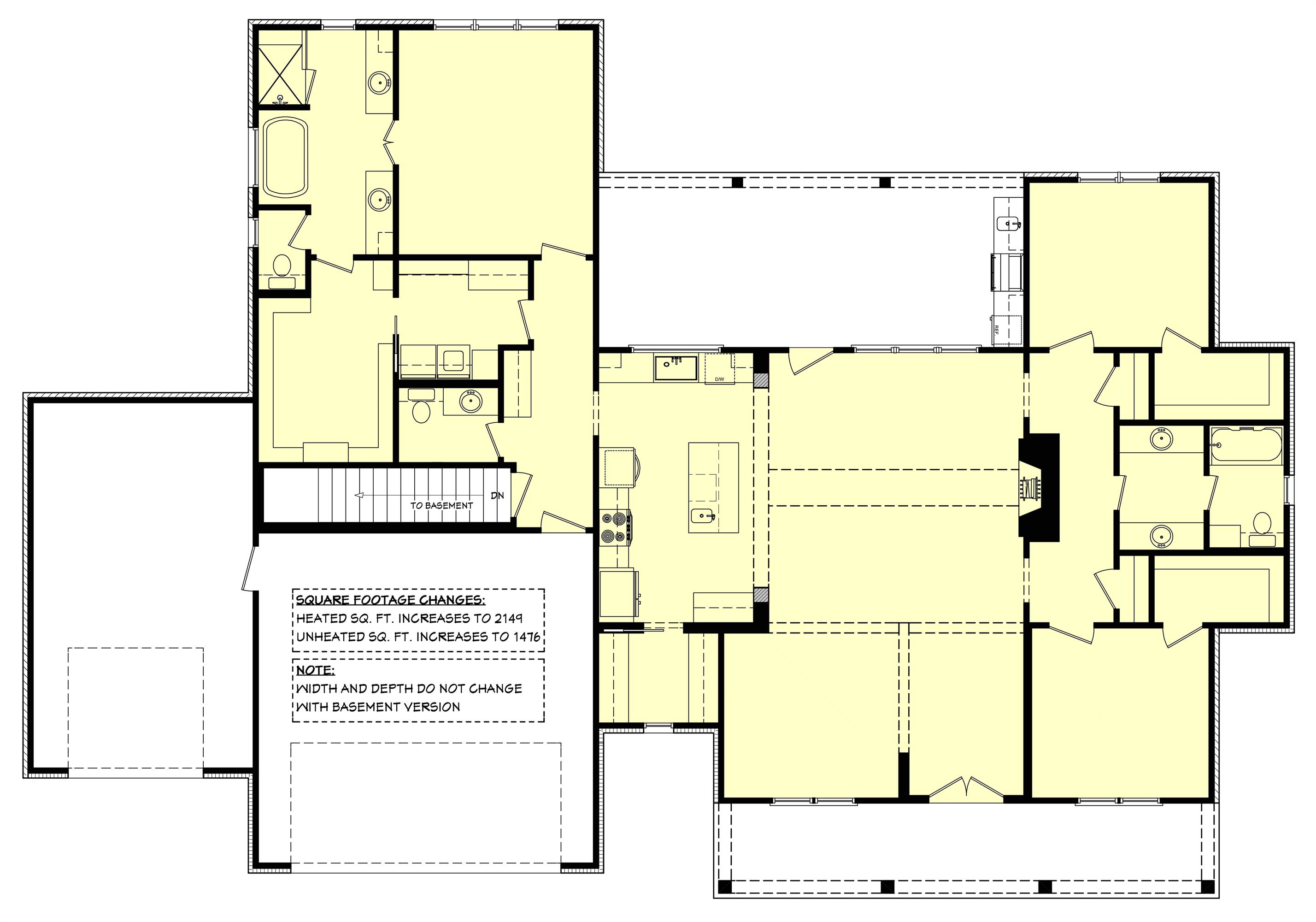 Basement Stairs Location