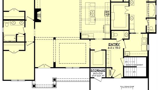 Basement Stairs Location