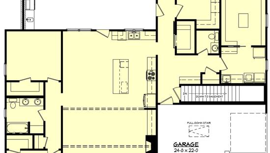 Basement Stairs Location
