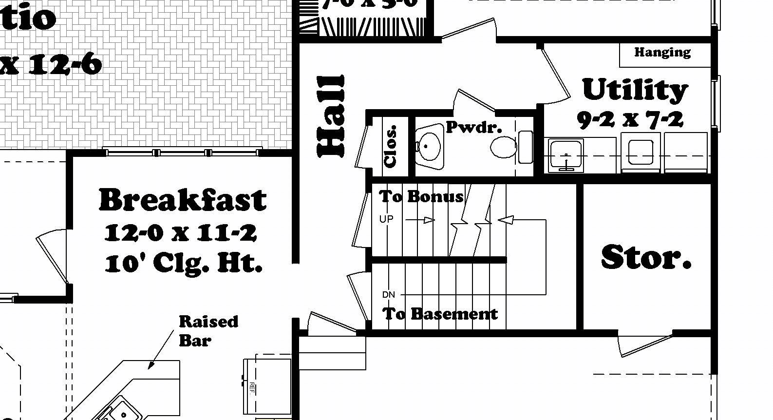 Basement Stairs Location