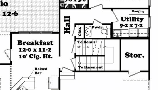 Basement Stairs Location