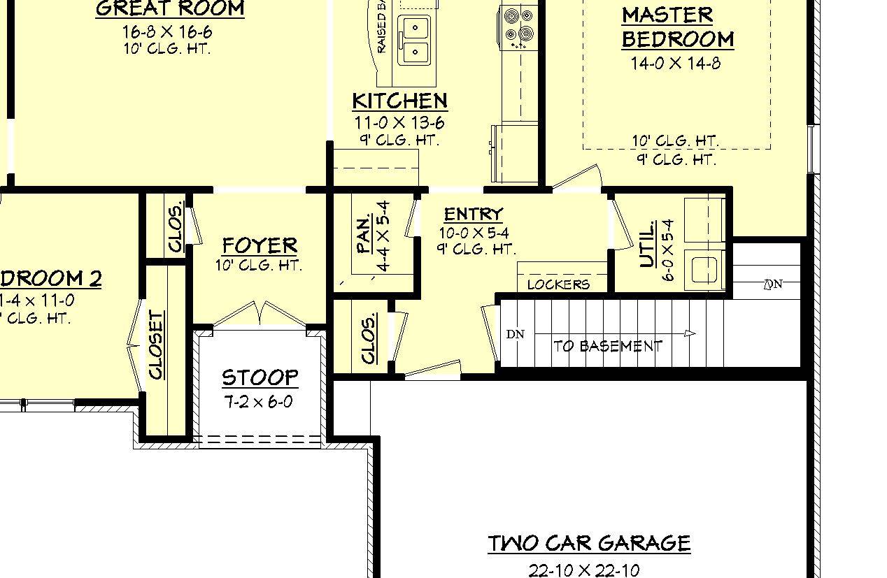 Basement Stair Location