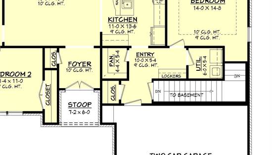 Basement Stair Location