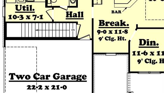 Basement Stair Location